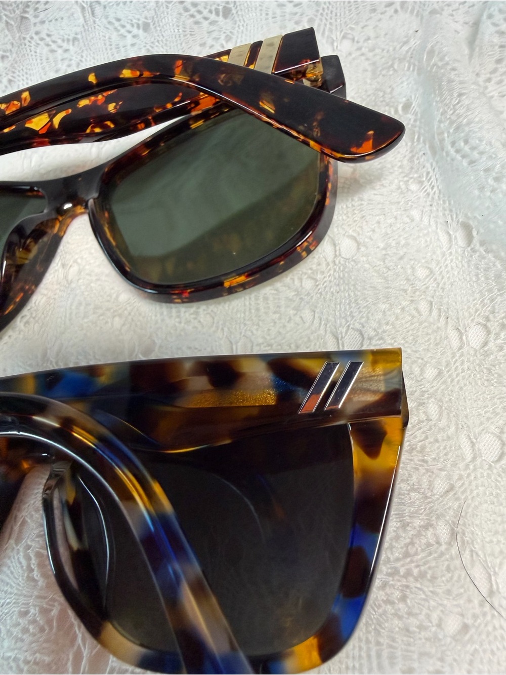 Blenders Tortoiseshell Square Sunglasses - Brown Pattern Frame 2 pairs - Picture 7 of 11
